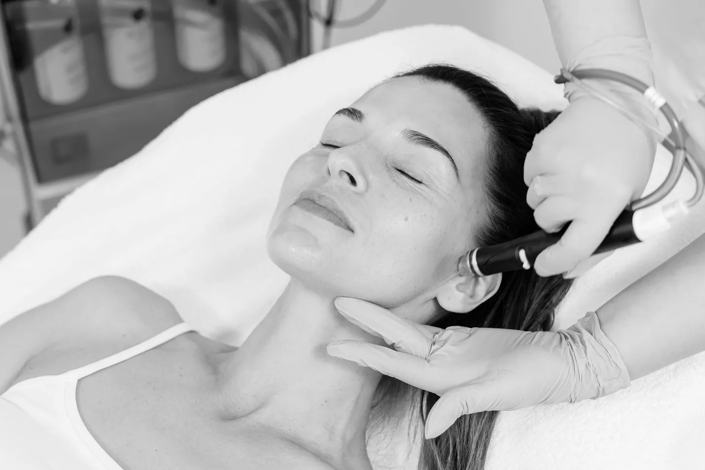 HydraFacial treatment at Glow Garden Studio, a Bolingbrook home spa