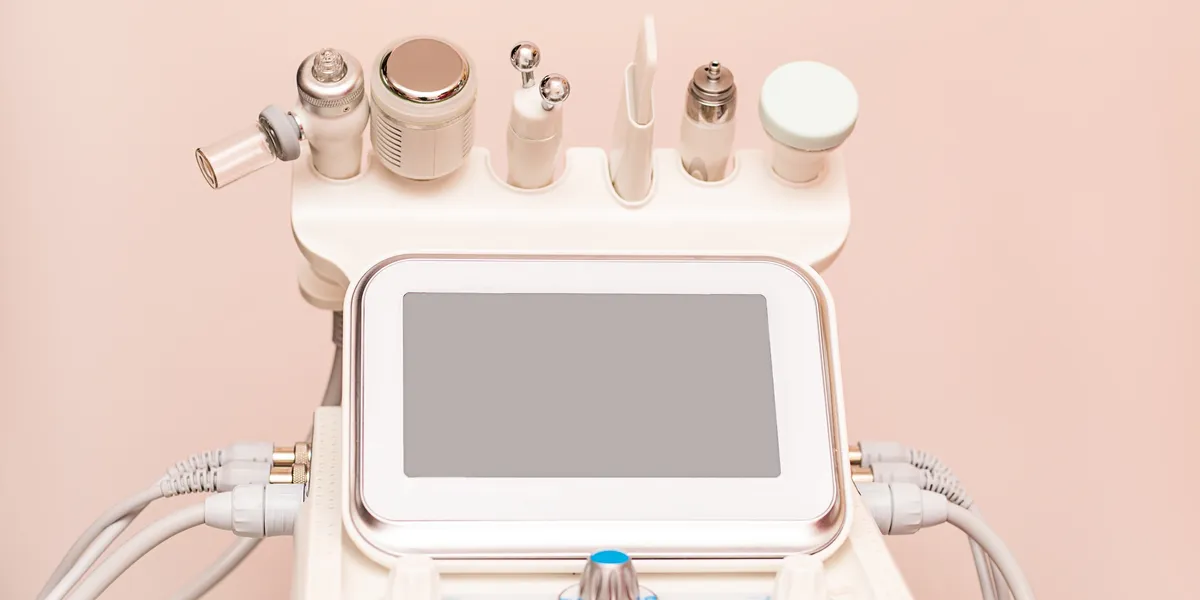 HydraFacial device used for facials in Bolingbrook, IL