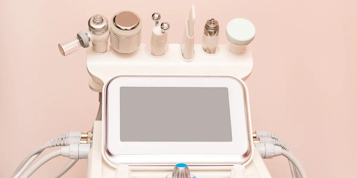 HydraFacial device used for facials in Bolingbrook, IL